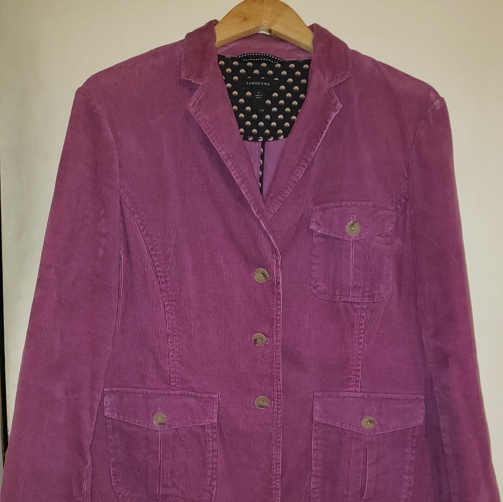 Lands' End Corduroy Blazer